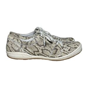 Joseph Seibel Women's Caspian Sneakers Size EU 39 US 8-8.5 Taupe Gray Leather